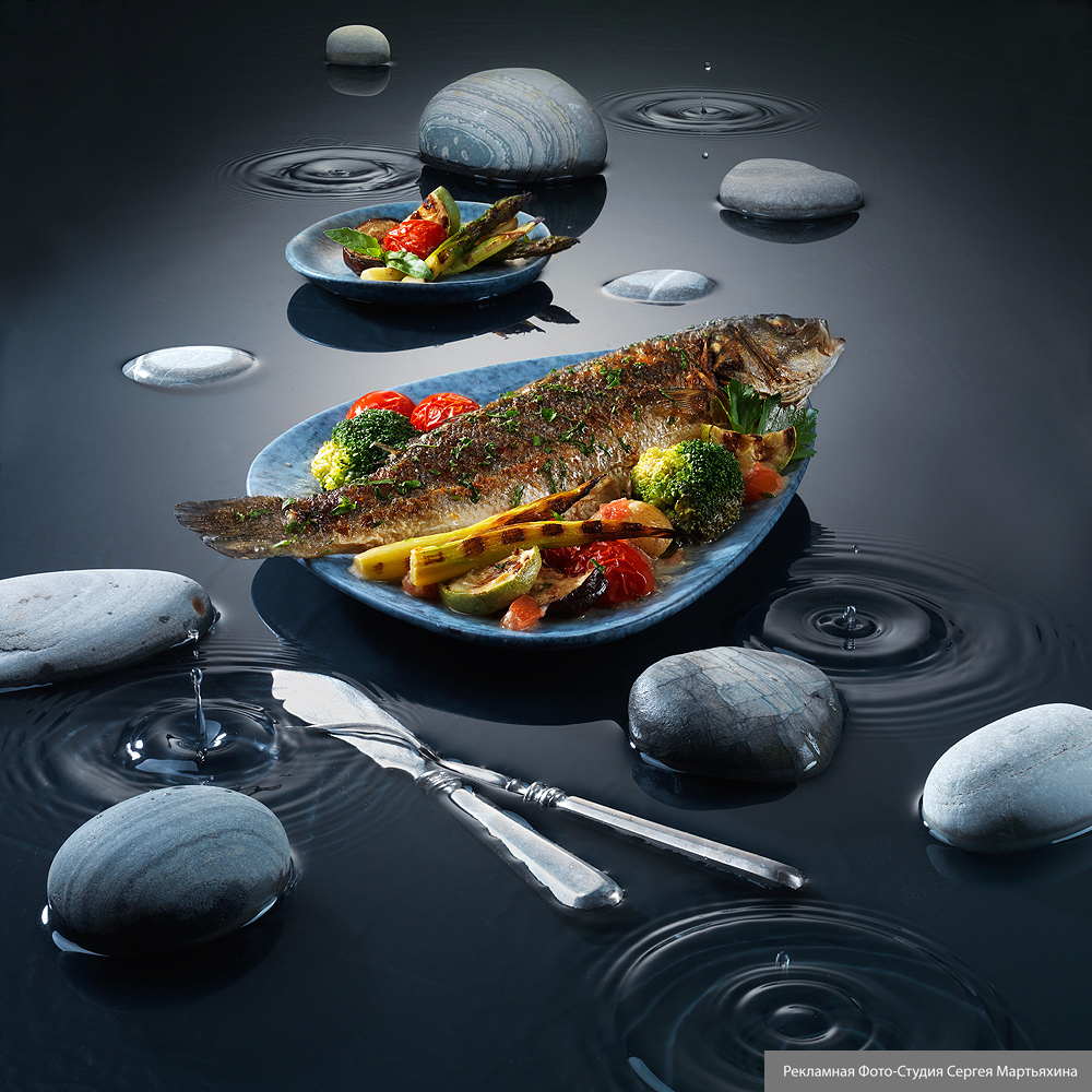 Рекламная Фото-студия Сергея Мартьяхина - Как рыба в воде
